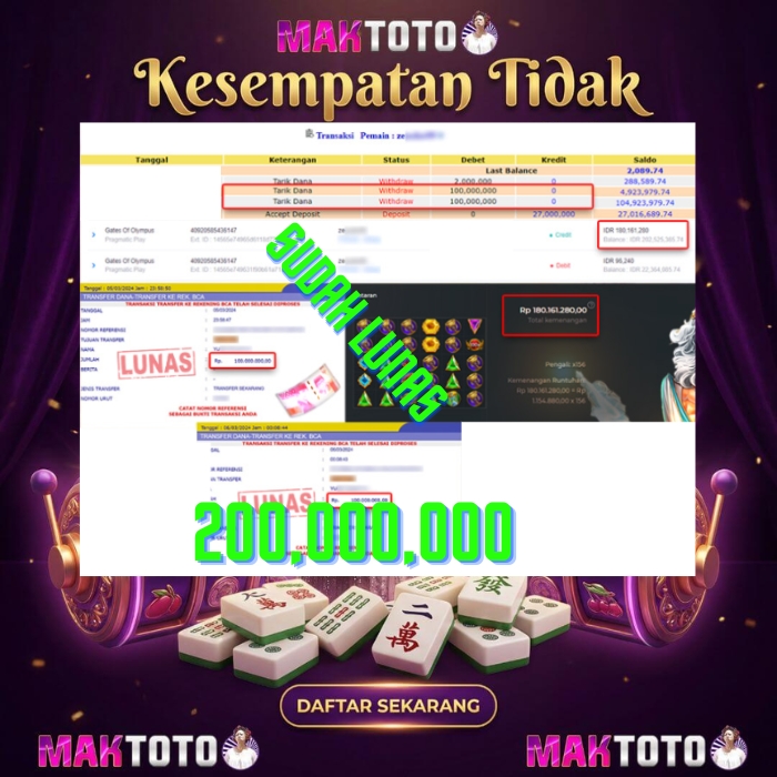 Prediksi MAKTOTO