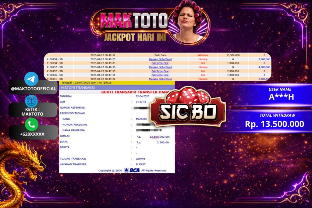 Prediksi MAKTOTO