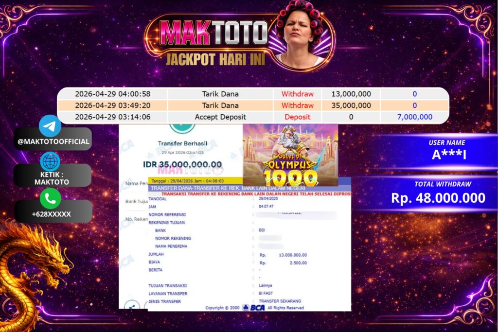 Prediksi MAKTOTO